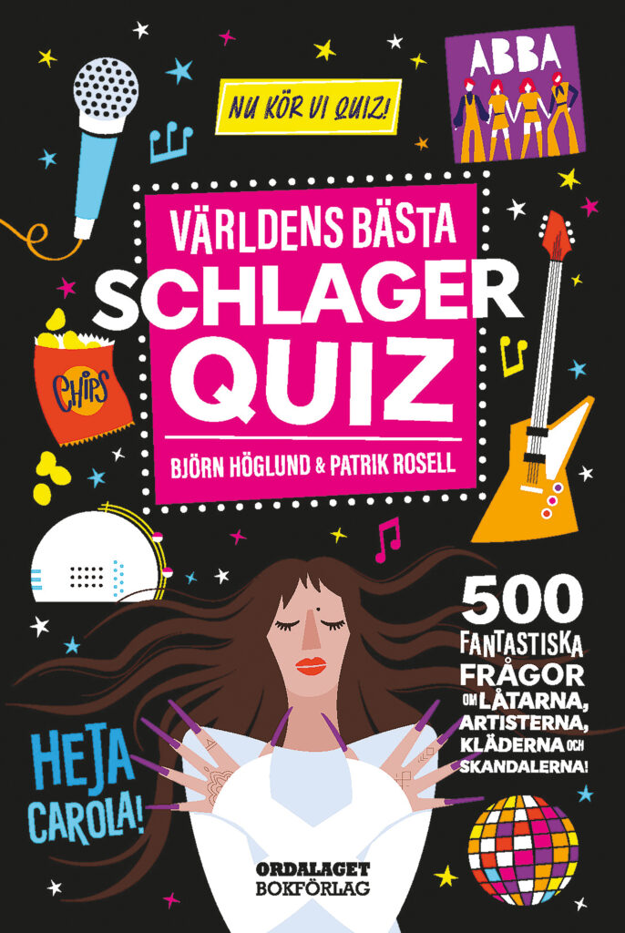 Book Cover: Världens bästa schlagerquiz!