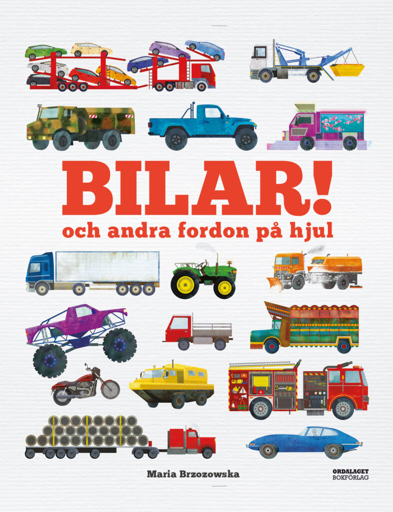 Book Cover: Bilar! och andra fordon på hjul