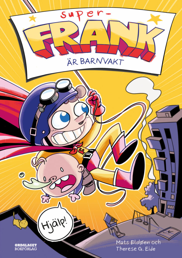 Book Cover: Super-Frank är barnvakt