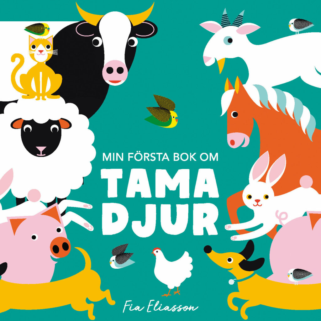 Book Cover: Min första bok om tama djur