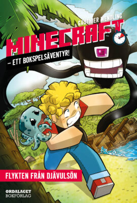 Book Cover: Minecraft. Flykten från djävulsön