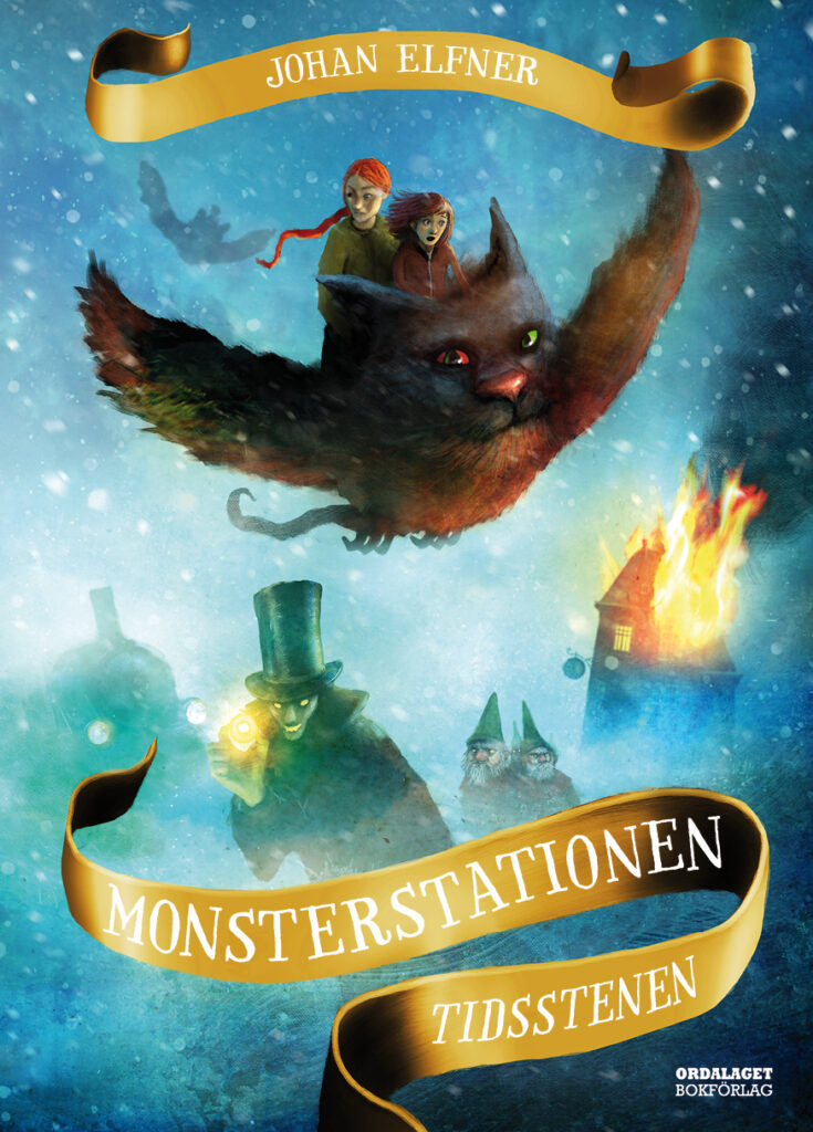 Book Cover: Monsterstationen - Tidsstenen
