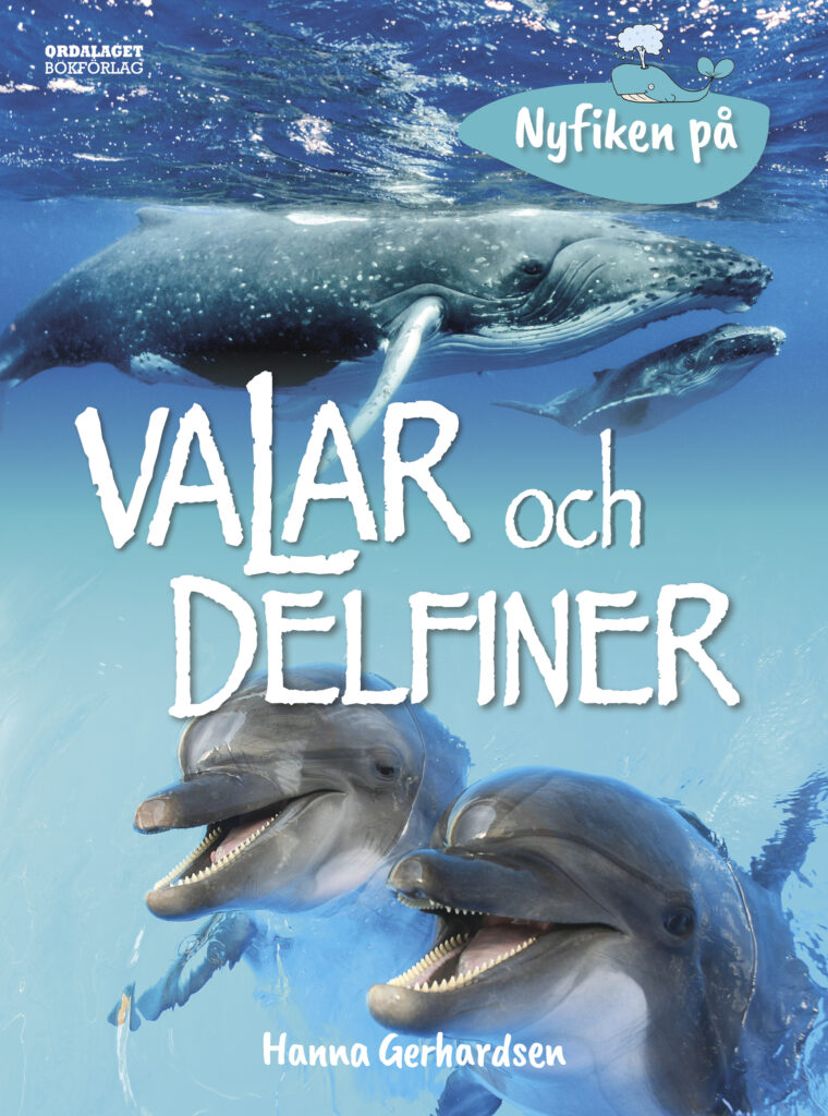 Book Cover: Nyfiken på valar och delfiner