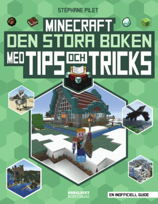 Book Cover: Minecraft - den stora boken med tips och tricks