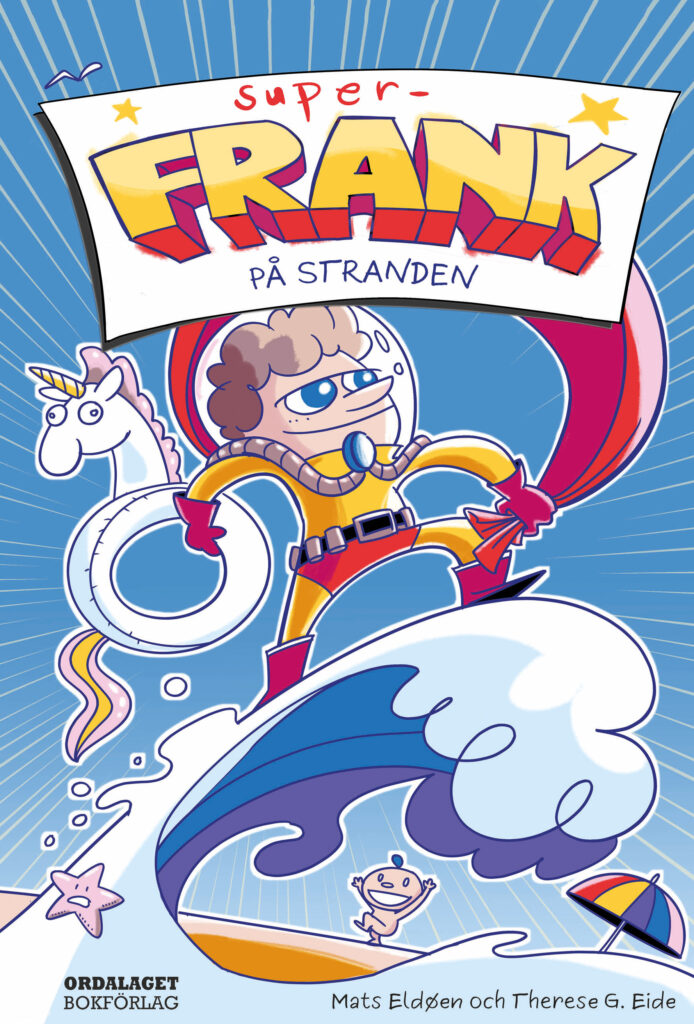 Book Cover: Super-Frank på stranden