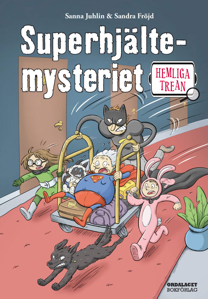 Book Cover: Hemliga trean: Superhjältemysteriet